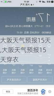 大阪天气预报15天,大阪天气预报15天穿衣-第2张图片-豌豆旅游网