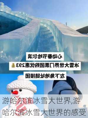 游哈尔滨冰雪大世界,游哈尔滨冰雪大世界的感受