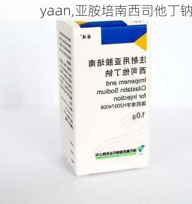 yaan,亚胺培南西司他丁钠