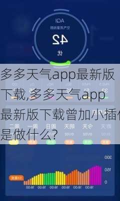 多多天气app最新版下载,多多天气app最新版下载曾加小插件是做什么?-第3张图片-豌豆旅游网