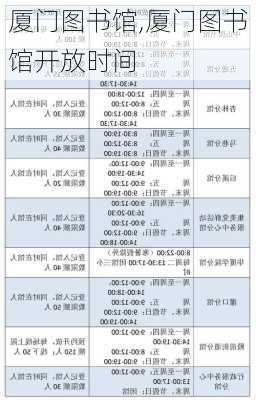 厦门图书馆,厦门图书馆开放时间-第3张图片-豌豆旅游网