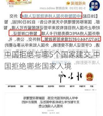 中国拒绝与哪5个国家建交,中国拒绝哪些国家入境-第3张图片-豌豆旅游网