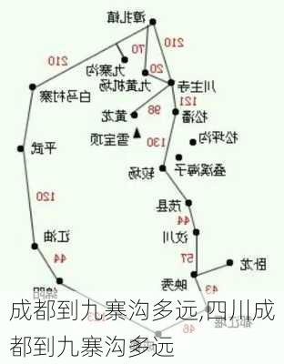 成都到九寨沟多远,四川成都到九寨沟多远-第1张图片-豌豆旅游网