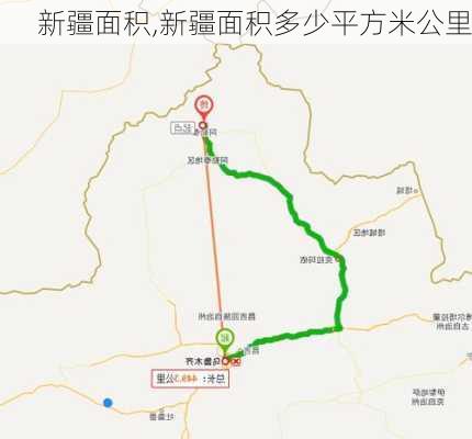 新疆面积,新疆面积多少平方米公里-第2张图片-豌豆旅游网