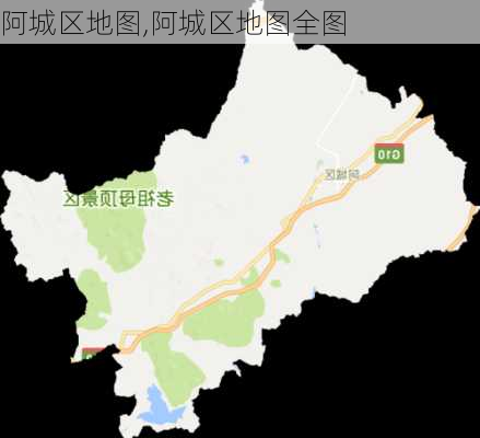 阿城区地图,阿城区地图全图-第3张图片-豌豆旅游网