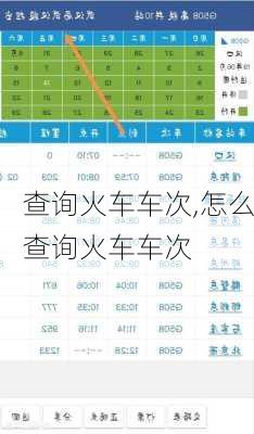 查询火车车次,怎么查询火车车次-第1张图片-豌豆旅游网