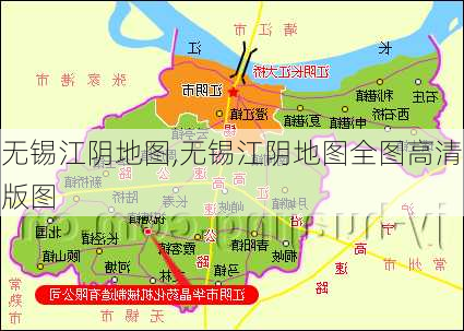 无锡江阴地图,无锡江阴地图全图高清版图-第1张图片-豌豆旅游网