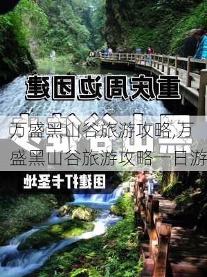 万盛黑山谷旅游攻略,万盛黑山谷旅游攻略一日游-第3张图片-豌豆旅游网