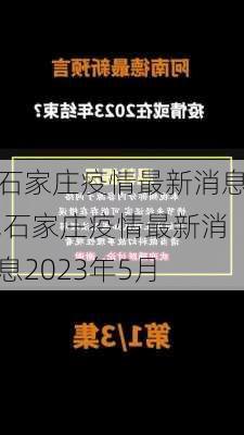 石家庄疫情最新消息,石家庄疫情最新消息2023年5月-第3张图片-豌豆旅游网