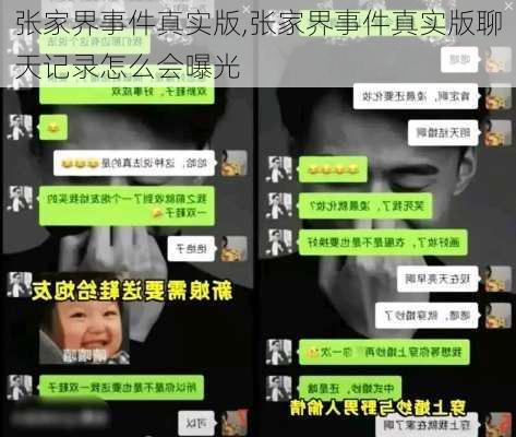 张家界事件真实版,张家界事件真实版聊天记录怎么会曝光-第1张图片-豌豆旅游网