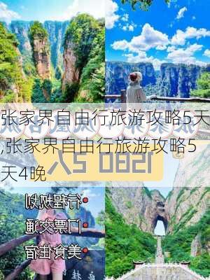 张家界自由行旅游攻略5天,张家界自由行旅游攻略5天4晚-第2张图片-豌豆旅游网