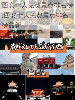 西安十大免费景点排名榜,西安十大免费景点排名榜最新-第1张图片-豌豆旅游网