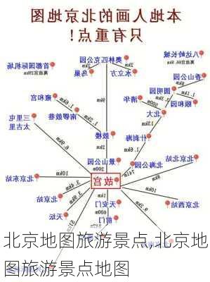 北京地图旅游景点,北京地图旅游景点地图-第3张图片-豌豆旅游网