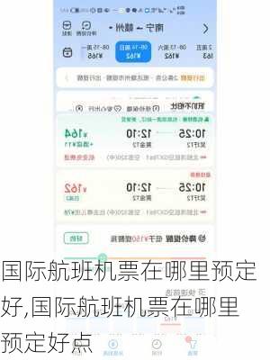 国际航班机票在哪里预定好,国际航班机票在哪里预定好点-第2张图片-豌豆旅游网