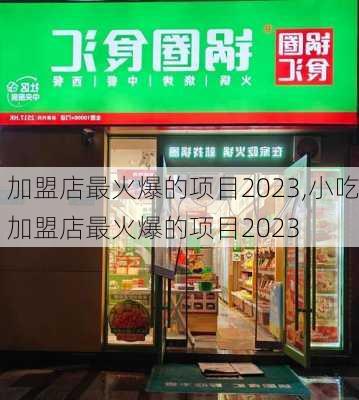 加盟店最火爆的项目2023,小吃加盟店最火爆的项目2023-第1张图片-豌豆旅游网