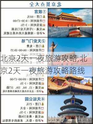 北京2天一夜旅游攻略,北京2天一夜旅游攻略路线-第3张图片-豌豆旅游网