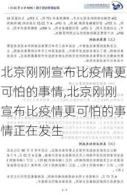 北京刚刚宣布比疫情更可怕的事情,北京刚刚宣布比疫情更可怕的事情正在发生-第3张图片-豌豆旅游网