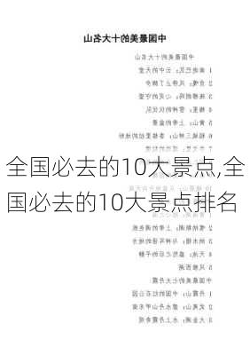 全国必去的10大景点,全国必去的10大景点排名-第1张图片-豌豆旅游网