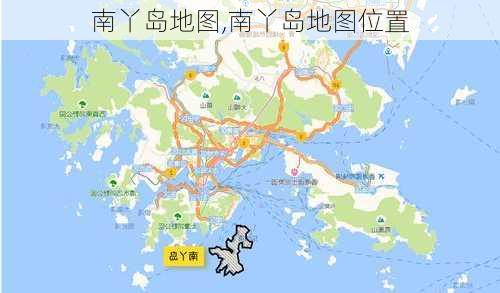 南丫岛地图,南丫岛地图位置-第3张图片-豌豆旅游网