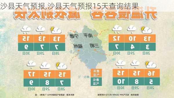 沙县天气预报,沙县天气预报15天查询结果-第3张图片-豌豆旅游网