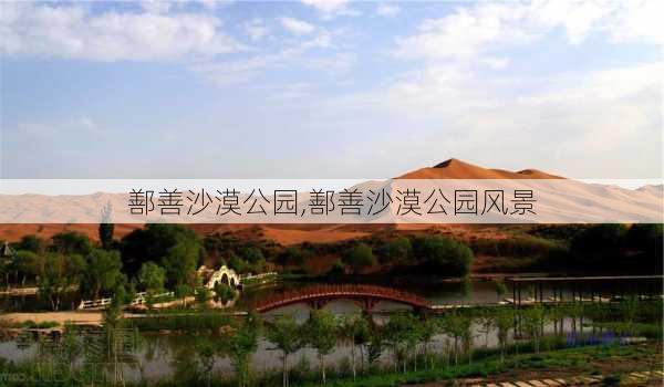 鄯善沙漠公园,鄯善沙漠公园风景