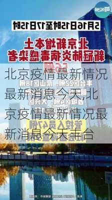 北京疫情最新情况最新消息今天,北京疫情最新情况最新消息今天丰台-第1张图片-豌豆旅游网