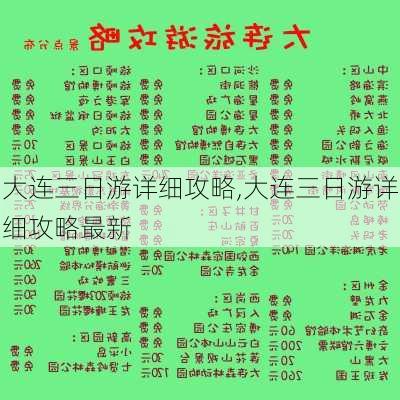 大连三日游详细攻略,大连三日游详细攻略最新-第2张图片-豌豆旅游网