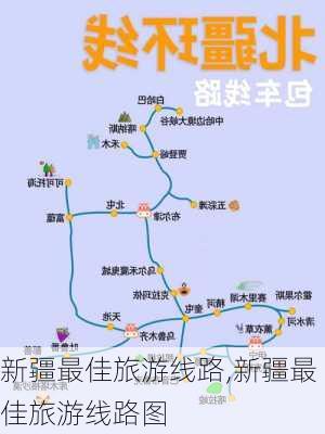 新疆最佳旅游线路,新疆最佳旅游线路图