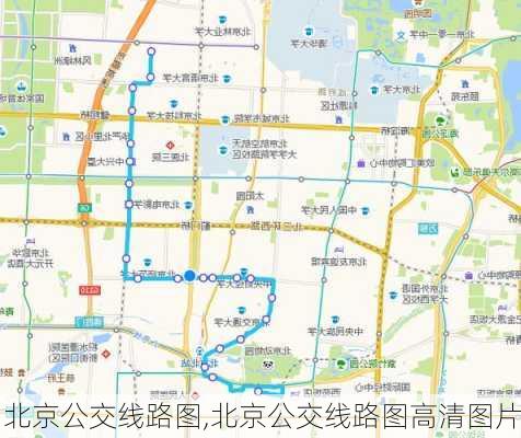 北京公交线路图,北京公交线路图高清图片