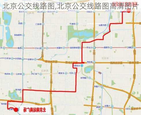 北京公交线路图,北京公交线路图高清图片-第2张图片-豌豆旅游网