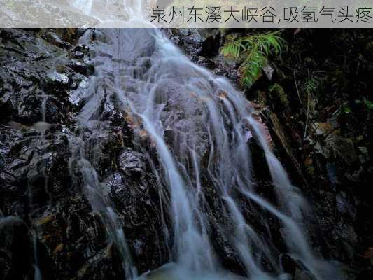 泉州东溪大峡谷,吸氢气头疼-第3张图片-豌豆旅游网