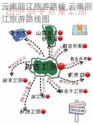 云南丽江旅游路线,云南丽江旅游路线图-第2张图片-豌豆旅游网