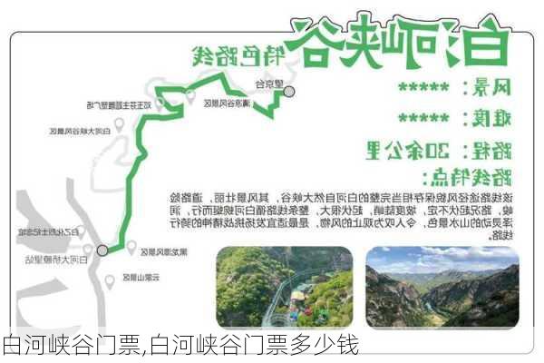 白河峡谷门票,白河峡谷门票多少钱-第3张图片-豌豆旅游网