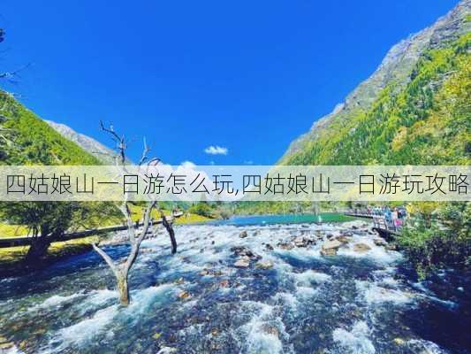 四姑娘山一日游怎么玩,四姑娘山一日游玩攻略-第3张图片-豌豆旅游网