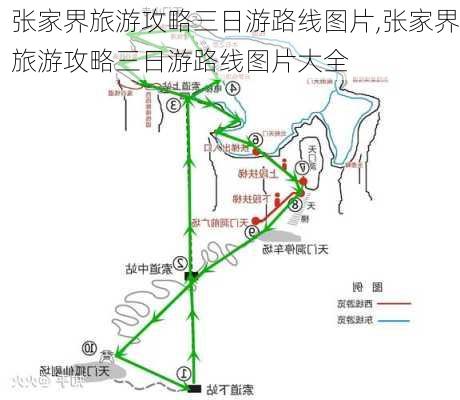 张家界旅游攻略三日游路线图片,张家界旅游攻略三日游路线图片大全