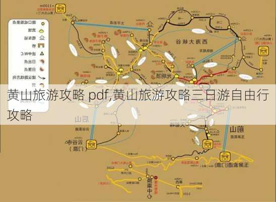 黄山旅游攻略 pdf,黄山旅游攻略三日游自由行攻略-第2张图片-豌豆旅游网