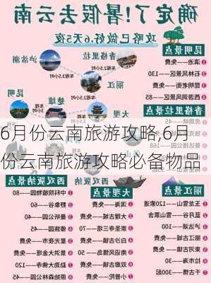 6月份云南旅游攻略,6月份云南旅游攻略必备物品-第2张图片-豌豆旅游网