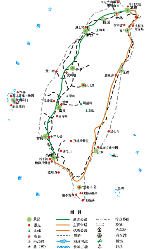 台湾旅游攻略八日游,台湾旅游攻略八日游路线