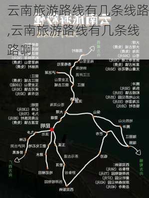 云南旅游路线有几条线路,云南旅游路线有几条线路啊-第2张图片-豌豆旅游网