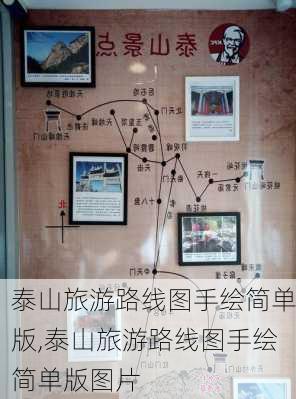 泰山旅游路线图手绘简单版,泰山旅游路线图手绘简单版图片-第2张图片-豌豆旅游网