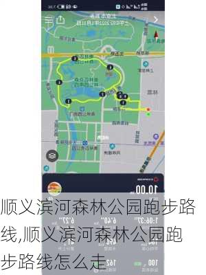 顺义滨河森林公园跑步路线,顺义滨河森林公园跑步路线怎么走-第3张图片-豌豆旅游网