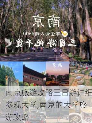 南京旅游攻略三日游详细参观大学,南京的大学旅游攻略