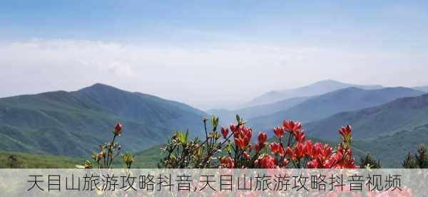 天目山旅游攻略抖音,天目山旅游攻略抖音视频-第2张图片-豌豆旅游网