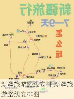 新疆旅游路线安排,新疆旅游路线安排图-第2张图片-豌豆旅游网