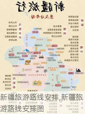 新疆旅游路线安排,新疆旅游路线安排图