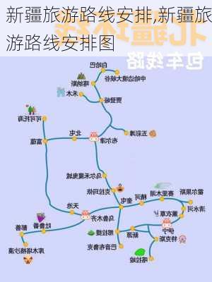 新疆旅游路线安排,新疆旅游路线安排图-第3张图片-豌豆旅游网