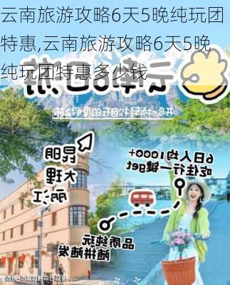 云南旅游攻略6天5晚纯玩团特惠,云南旅游攻略6天5晚纯玩团特惠多少钱-第1张图片-豌豆旅游网