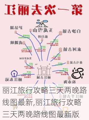 丽江旅行攻略三天两晚路线图最新,丽江旅行攻略三天两晚路线图最新版-第1张图片-豌豆旅游网