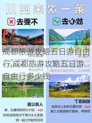 成都旅游攻略五日游自由行,成都旅游攻略五日游自由行多少钱-第2张图片-豌豆旅游网