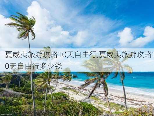 夏威夷旅游攻略10天自由行,夏威夷旅游攻略10天自由行多少钱-第1张图片-豌豆旅游网